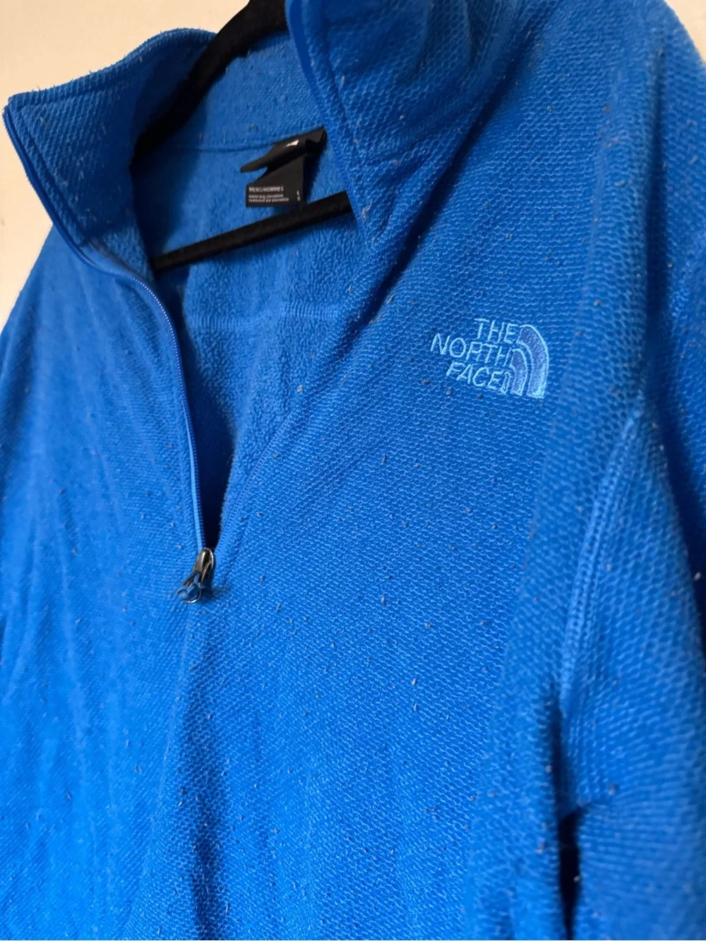 The North Face Men’s Royal Blue Half-Zip Fleece